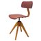 Mid-Century Czechoslovakian Industrial Swivel Chair, 1960s, Image 1