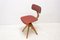 Mid-Century Czechoslovakian Industrial Swivel Chair, 1960s, Image 3