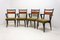 Mid-Century Dinning Chairs from Jitona, 1950s, Set of 4 5