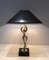 Brass Lamp Representing a Stylized Dancer, 1970s, Image 2