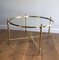 Round Coffee Table in Brass from Maison Baguès, 1940s 1