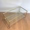 Vintage Coffee Table in Brass from Maison Jansen, 1940s, Image 4