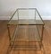 Vintage Coffee Table in Brass from Maison Jansen, 1940s, Image 6