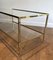 Vintage Coffee Table in Brass from Maison Jansen, 1940s, Image 8
