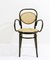 Model Nr. 15 Armchairs in Black Wood and Cane from Thonet, 1900s, Set of 8, Image 9