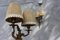 Lámparas de pared francesas de latón, años 60. Juego de 2, Imagen 6