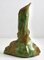 Oraganis Vase aus brauner und grüner Keramik, 1930 5