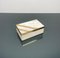 Mid-Century Italian Rectangular Box in Travertine and Brass, 1970s, Image 4