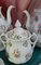 Antikes handbemaltes Teeservice mit Blumen, 21er Set 4