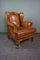 Vintage Club Chair with Wingback in Sheep Leather, Image 6