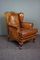 Vintage Club Chair with Wingback in Sheep Leather 1