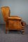 Vintage Club Chair with Wingback in Sheep Leather, Image 5