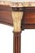French Empire Console Table in Mahogany with Marble Top, 1860 4