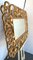 Gilt Gothic Mantle Mirror in Glass Gilded Frame 7