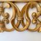 Gilt Gothic Mantle Mirror in Glass Gilded Frame 2
