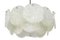 Medebach Hanging Lamp in Frosted Ice Glass 6