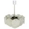 Medebach Hanging Lamp in Frosted Ice Glass 2