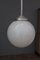 Industrial Opaline Lamps, 1960s, Set of 10 2