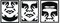 Shepard Fairey, Obey Cream, 2021, trittico litografico, set di 3, Immagine 1