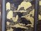 Biombo Coromandel de la dinastía Qing china, siglo XIX, Imagen 13