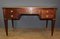 Large Flat Desk in Mahogany and Brass 10