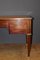 Large Flat Desk in Mahogany and Brass, Image 12