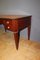 Large Flat Desk in Mahogany and Brass, Image 8