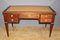 Large Flat Desk in Mahogany and Brass, Image 9
