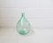 Bottiglia vintage in vetro verde chiaro, anni '50, Immagine 3