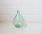 Vintage Light Green Glass Balloon Bottle, 1950s 3