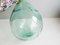 Vintage Light Green Glass Balloon Bottle, 1950s 5