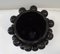 Black Ceramic Vase with Ball Design 9
