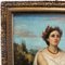 Portrait de Femme, 1800s, Huile sur Toile, Encadrée 2