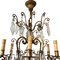 Large Italian Chandelier, 1950s 2