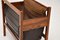 1960s Danish Leather Magazine Rack 6