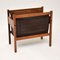 1960s Danish Leather Magazine Rack, Image 1