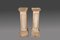 Vintage Wooden Columns, Set of 2, Image 1