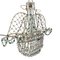 French Little Ship Chandelier, 1950s 5