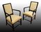 Secession Armchairs in Ivory, 1890s, Set of 2 4