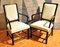 Secession Armchairs in Ivory, 1890s, Set of 2 2