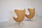 Egg Chairs by Arne Jacobsen for Fritz Hansen, 1960s, Set of 2 5