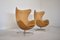 Egg Chairs by Arne Jacobsen for Fritz Hansen, 1960s, Set of 2 2