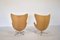 Egg Chairs by Arne Jacobsen for Fritz Hansen, 1960s, Set of 2, Image 8