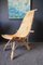 Mid-Century Ash & Wicker Lounge Chair, 1970s 1