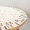 Berthold Muller Style Mosaic Coffee Table on Brass Base with Greytones Marble Top, 1960s, Image 8
