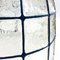 Mid-Century Iron Structured Glass Ceiling Lamp from Limburg, Germany, 1960s, Image 3