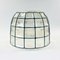Mid-Century Iron Structured Glass Ceiling Lamp from Limburg, Germany, 1960s, Image 8