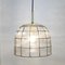 Mid-Century Iron Structured Glass Ceiling Lamp from Limburg, Germany, 1960s, Image 4