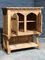 French Bleached Oak Gothic Cupboard, 1920s 6