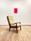 Mid-Century Danish Senator Lounge Chair by Ole Wanscher for Poul Jeppensens, 1960s, Image 3